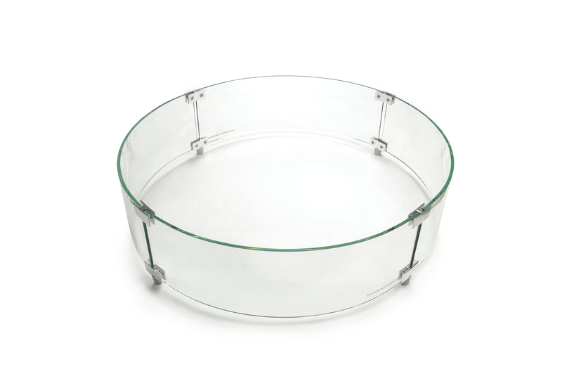 American Fyre Designs 26" Glass Windguard for Round Fire Tables Wind Guards American Fyre Designs   