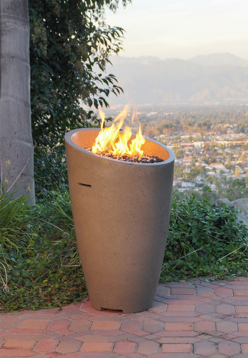 American Fyre Designs 23" Eclipse Gas Fire Urn Without Access Door Fire Urns American Fyre Designs   