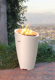 American Fyre Designs 23" Eclipse Gas Fire Urn With Access Door Fire Urns American Fyre Designs   