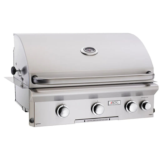 AOG L-Series Built-In 30" Gas Grill with Rotisserie Built-in Gas Grill American Outdoor Grill (AOG)   