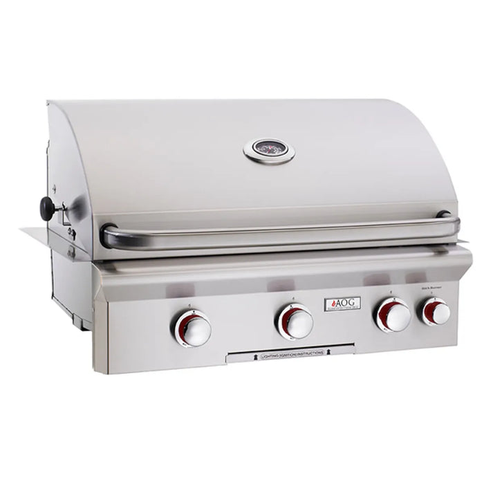 AOG T-Series Built-In Gas Grill with Rotisserie Burner - 30" Built-in Gas Grill American Outdoor Grill (AOG)   