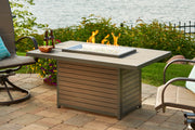 The Outdoor GreatRoom Company Brooks 50" Rectangular Gas Fire Pit Table (BRK-1224-19-K) Fire Pit Table The Outdoor GreatRoom Company   