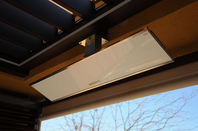 Bromic Platinum Electric 3400W 50" White Premium Outdoor Heating Solution Wall & Ceiling Mount Heaters Bromic   