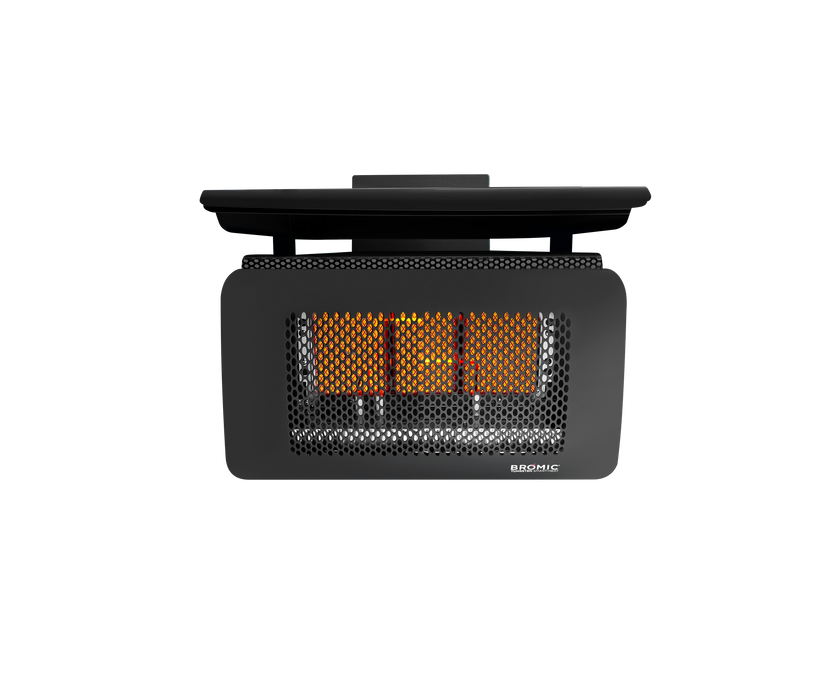 Bromic Tungsten Smart Heat 300 Series Gas Patio Heater - 19" Sleek Outdoor Heating Perfection Wall & Ceiling Mount Heaters Bromic   