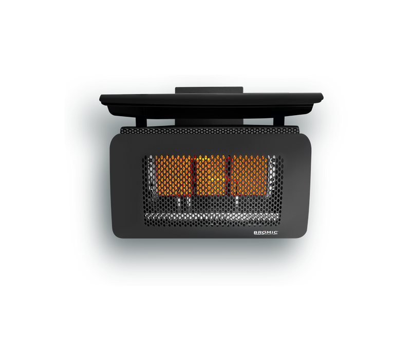 Bromic Tungsten Smart Heat 300 Series Gas Patio Heater - 19" Sleek Outdoor Heating Perfection Wall & Ceiling Mount Heaters Bromic   