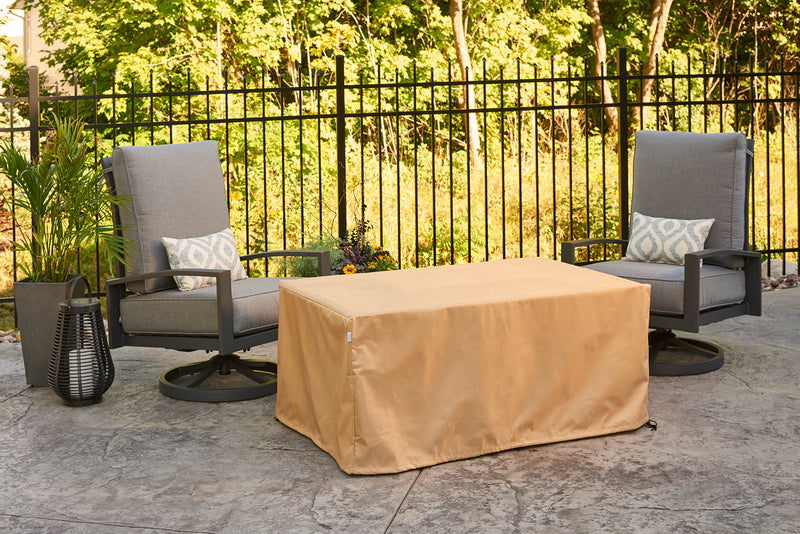 OGR 52" x 32.83" Protective Cover for Brooks and Kenwood Rectangular Fire Tables (CVR5132) Protective Cover The Outdoor GreatRoom Company   