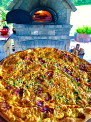 CBO-1000 DIY Kit: 7-Piece Oven - 2-piece Dome, 3-piece Hearth, Arch, Decorative Door Pizza Oven Chicago Brick Oven (CBO)   