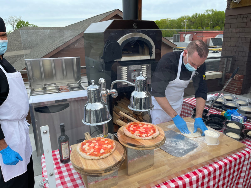 Chicago Brick Oven Hybrid Gas & Wood-Fired CBO-750 Countertop Pizza Oven Pizza Oven Chicago Brick Oven (CBO)   