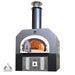 Chicago Brick Oven Hybrid Gas & Wood-Fired CBO-750 Countertop Pizza Oven with Skirt Pizza Oven Chicago Brick Oven (CBO) Silver Vein Propane Commercial