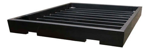 CBO-1000 Box/Tray: 1- Piece welded Steel Countertop Box/Tray, 4 Open Slots for Fork lift, Teflon Coating Paint Stands Chicago Brick Oven (CBO)   