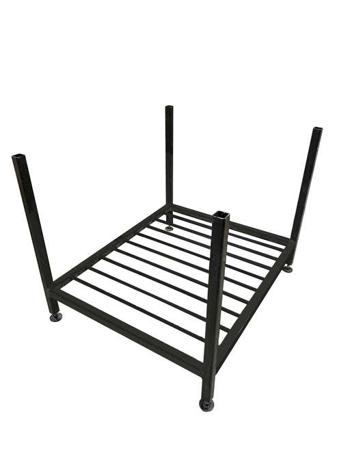 CBO-1000 Legs: 1- Piece welded Steel Legs, 4 Adjustable Leveling Legs, Bottom rack for storage, Paint has UV Protection, Must use with 1000 Box/Tray Stands Chicago Brick Oven (CBO)   