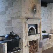 CBO-1000 DIY Kit: 7-Piece Oven - 2-piece Dome, 3-piece Hearth, Arch, Decorative Door Pizza Oven Chicago Brick Oven (CBO)   