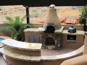 Chicago Brick Oven CBO-500 DIY Kit: Dome, 2-piece Hearth, Arch, Decorative Door Pizza Oven Chicago Brick Oven (CBO)   