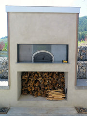 CBO-1000 DIY Kit: 7-Piece Oven - 2-piece Dome, 3-piece Hearth, Arch, Decorative Door Pizza Oven Chicago Brick Oven (CBO)   
