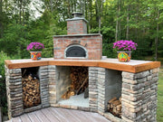 Chicago Brick Oven CBO-500 DIY Kit: Dome, 2-piece Hearth, Arch, Decorative Door Pizza Oven Chicago Brick Oven (CBO)   