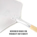 Chicago Brick Oven Pizza Peel 12" x 14" With  35.5" Long Detachable Handle Pizza Peel Chicago Brick Oven (CBO)   