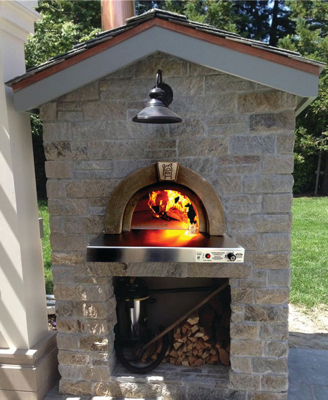 HPC Fire, DiNapoli Series, Design Your Own, Dual Fuel Gas/Propane Wood Fired Outdoor Pizza Oven, Electronic Ignition System Pizza Oven HPC Fire   