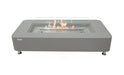 Elementi Sydney Concrete Ethanol Gas Fire Table 62" for Indoor or Outdoor Use - Multiple Colors Available Fire Pit Table Elementi Space Gray  