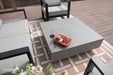 Elementi Home Tevere GFRC Concrete Coffee Table, Multiple Sizes & Colors Side Table Elementi Square Space Grey 