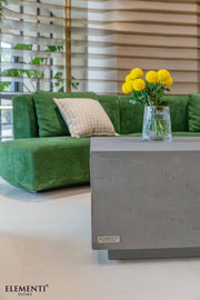 Elementi Home Colorado Concrete Coffee Table, Multiple Shapes & Colors Coffee Table Elementi   