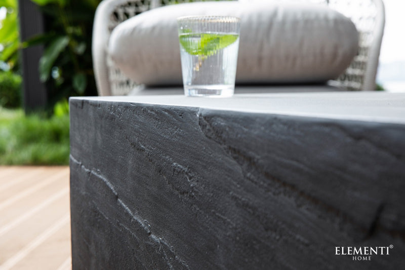 Elementi Home Colorado Concrete Coffee Table, Multiple Shapes & Colors Coffee Table Elementi   