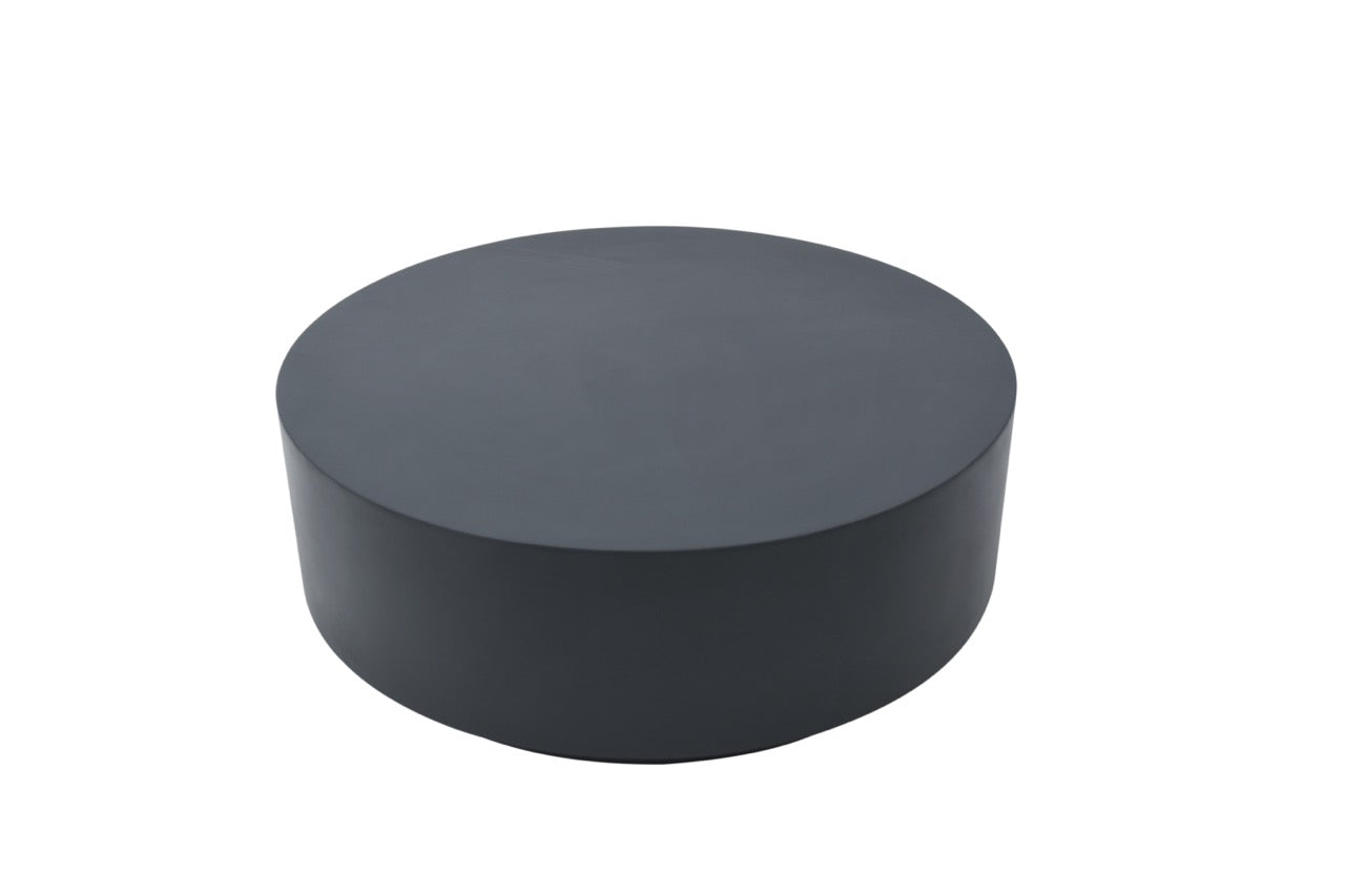 Elementi Home Rome Concrete Round Coffee Table, Multiple Colors & Sizes Coffee Table Elementi   