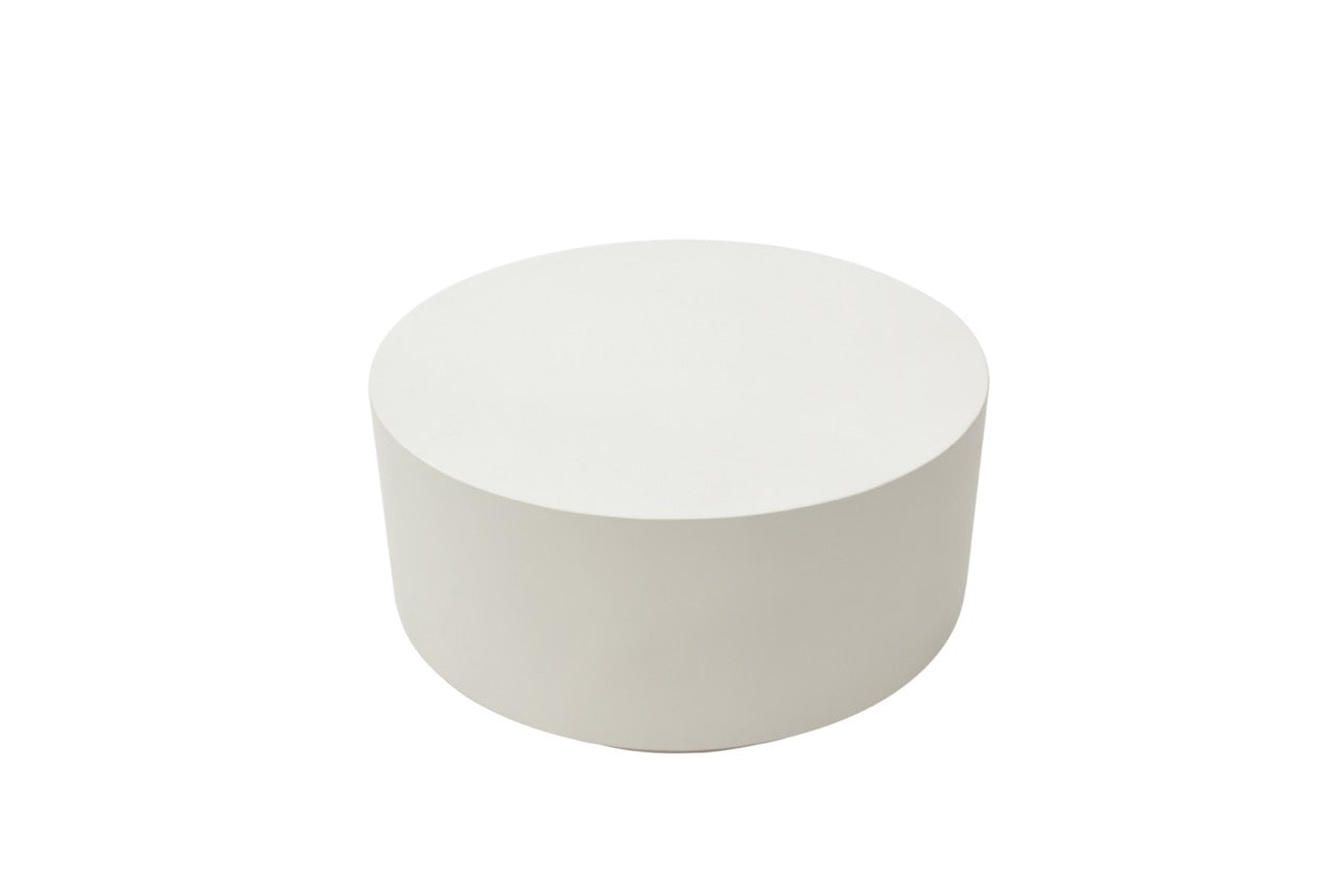 Elementi Home Rome Concrete Round Coffee Table, Multiple Colors & Sizes Coffee Table Elementi   