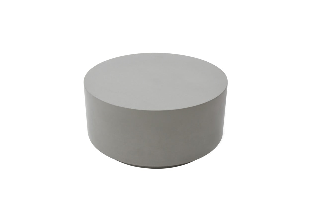 Elementi Home Rome Concrete Round Coffee Table, Multiple Colors & Sizes Coffee Table Elementi   