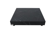 Elementi Home Sofia Marble Porcelain Coffee Table Coffee Table Elementi Large Square  