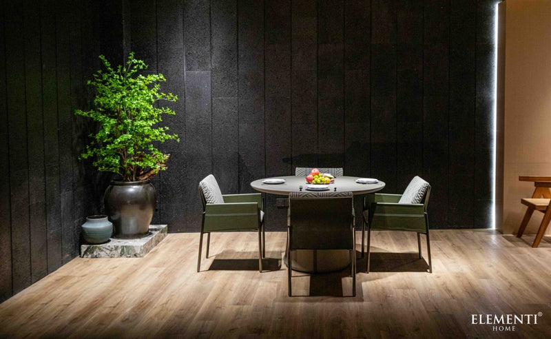 Elementi Home Rio Round Dining Table Dining Table Elementi   
