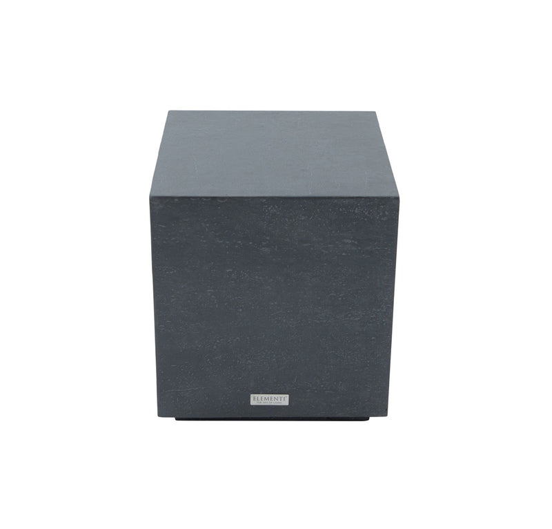 Elementi Home Tevere GFRC Concrete Square Side Table Side Table Elementi   