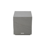 Elementi Home Colorado Concrete Square Side Table Side Table Elementi   