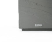 Elementi Home Colorado Concrete Square Side Table Side Table Elementi   