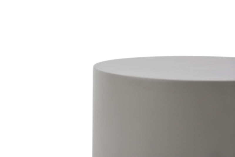 Elementi Home Rome GFRC Concrete Round Side Table Side Table Elementi   