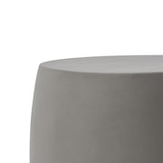 Elementi Home Ikaria Concrete Round Side Table Side Table Elementi   