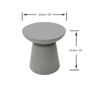 Elementi Home Kylix Round Side Table Side Table Elementi   