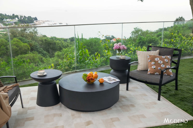 Elementi Home Kylix Round Side Table Side Table Elementi   