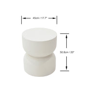 Elementi Home Chronos Round Side Table Side Table Elementi   