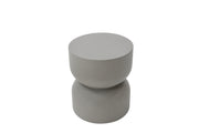 Elementi Home Chronos Round Side Table Side Table Elementi Space Grey  