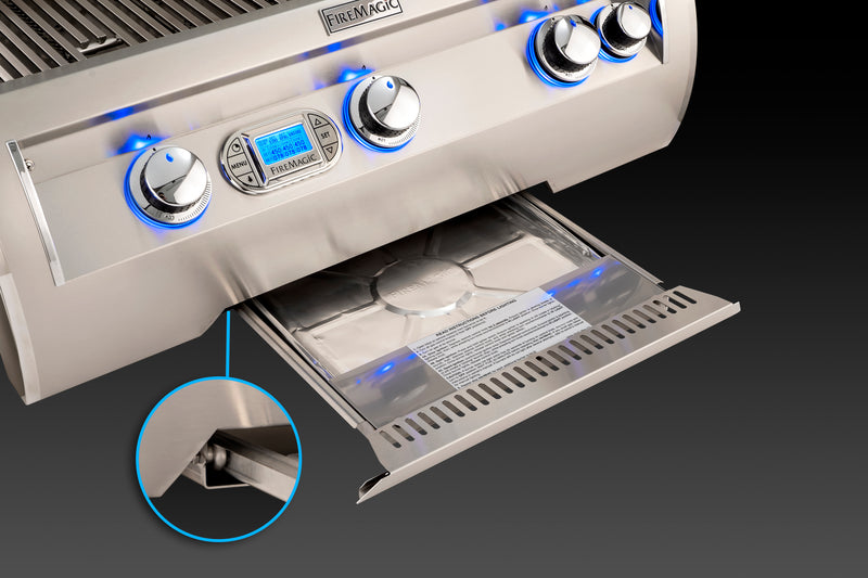 Fire Magic Echelon Diamond E790s 36" Portable Grill with Digital Thermometer & Flush Mounted Single Side Burner Free Standing Gas Grill Fire Magic   