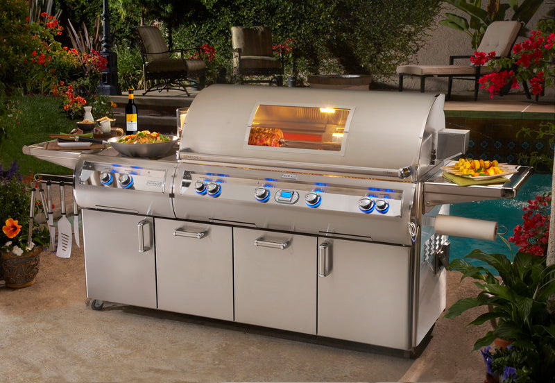 Fire Magic Echelon Diamond 48" E1060s Portable Grill with Digital Thermometer & Power Burner Free Standing Gas Grill Fire Magic   