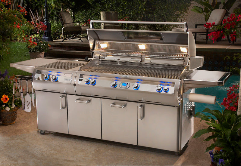 Fire Magic Echelon Diamond 48" E1060s Portable Grill with Digital Thermometer & Power Burner Free Standing Gas Grill Fire Magic   