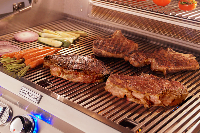 Fire Magic Echelon Diamond E790s 36" Portable Grill with Digital Thermometer & Flush Mounted Single Side Burner Free Standing Gas Grill Fire Magic   