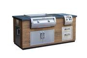 Fire Magic Echelon Diamond 30" Built-In Gas Griddle with Stainless Steel Cover - E660i-0T4P Griddle Fire Magic   