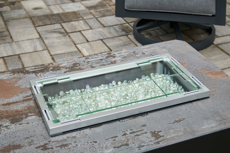 OGR Glass Wind Guard 26" Linear Folding (FWG-1224) Wind Guards The Outdoor GreatRoom Company   