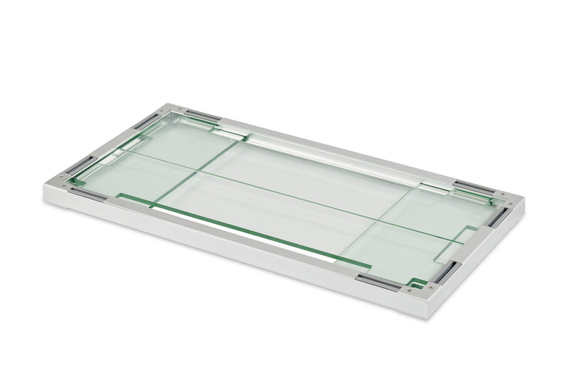 OGR Glass Wind Guard 26" Linear Folding (FWG-1224) Wind Guards The Outdoor GreatRoom Company   