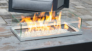 OGR Glass Wind Guard 26" Linear Folding (FWG-1224) Wind Guards The Outdoor GreatRoom Company   