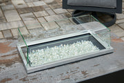 OGR Glass Wind Guard 26" Linear Folding (FWG-1224) Wind Guards The Outdoor GreatRoom Company   