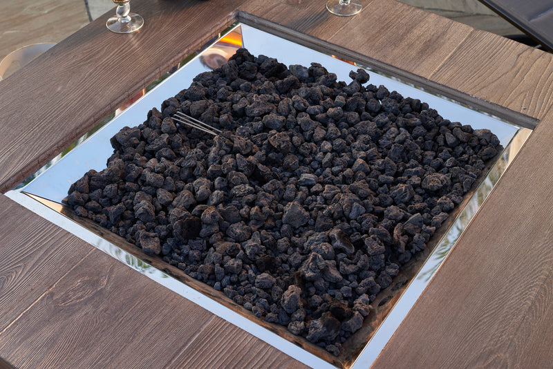 OGR Black Lava Rock (LAVA-BLK) Lava Rock The Outdoor GreatRoom Company   