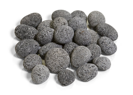 AF 2" - 3" Lava Pebbles - 50lb Bag Lava Rock Athena Fire Glass   